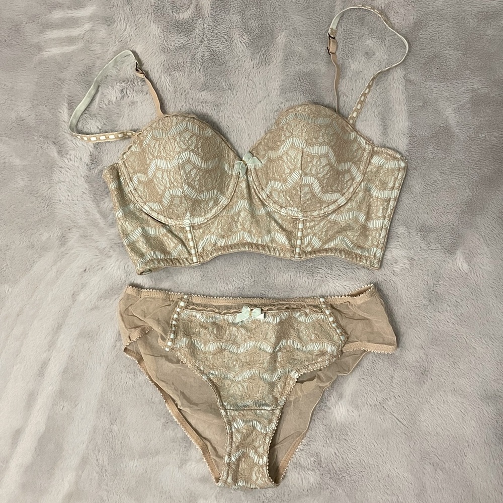 Anthropologie lingerie set